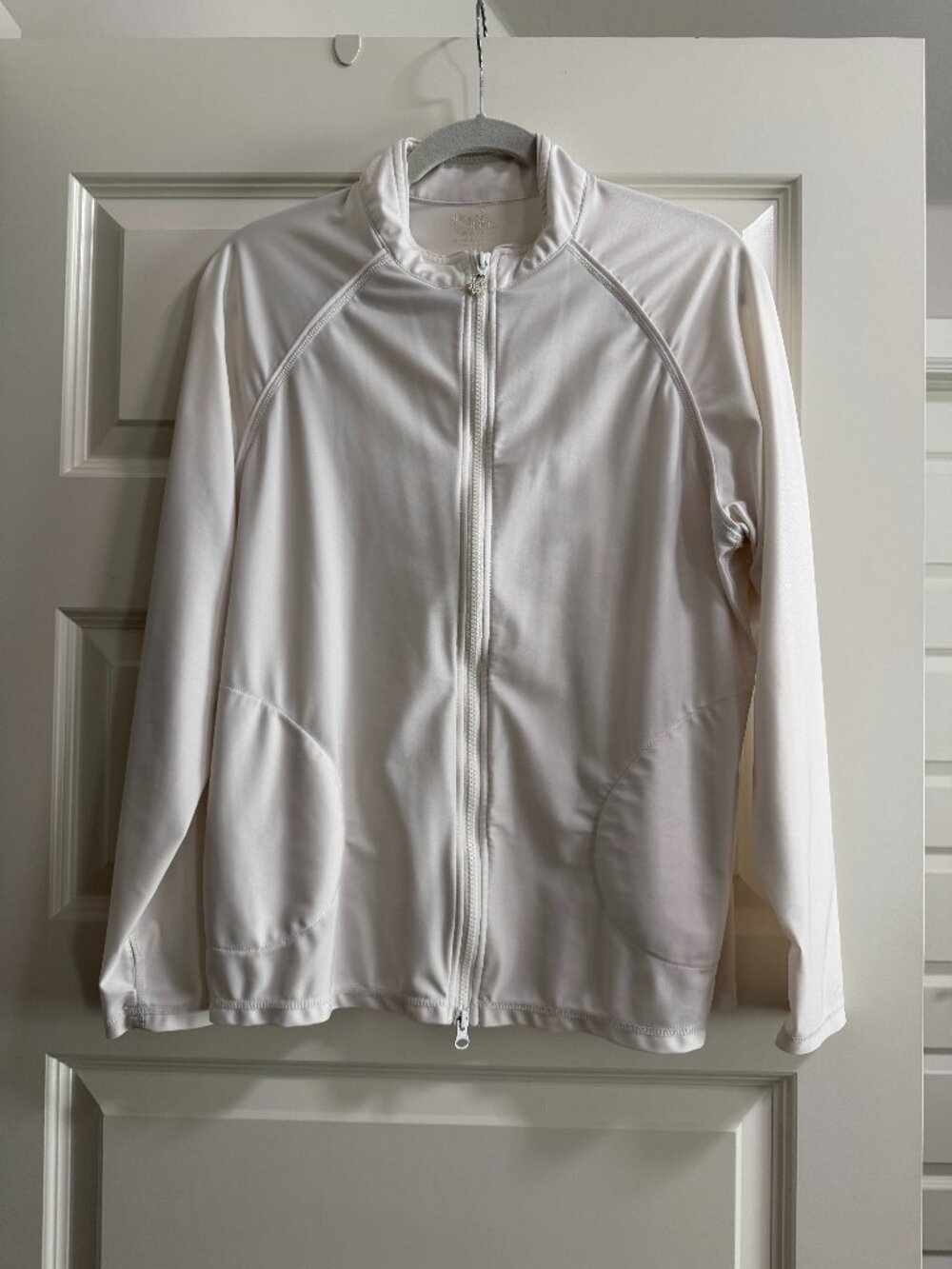 UV Skinz UV Protection White Jacket for Swim or Daily Wear Sz 2XL